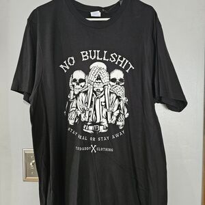 Black Graphic Tee - Bold Statement Shirt